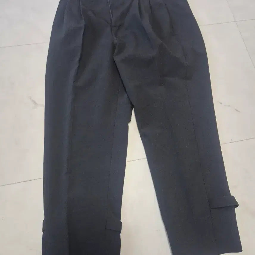 [BUNJANG] Black Hip Slacks Pants / 검정색 힙한 슬랙스 바지