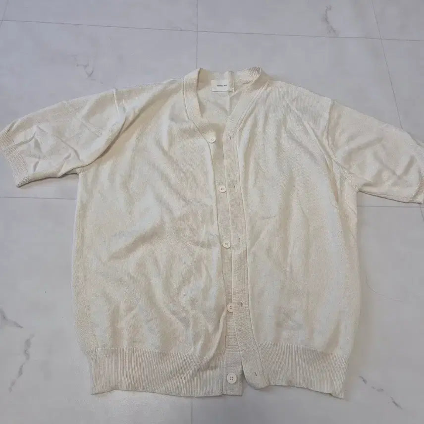 [BUNJANG] Ivory Knit Cardigan / 니트 가디건 아이보리