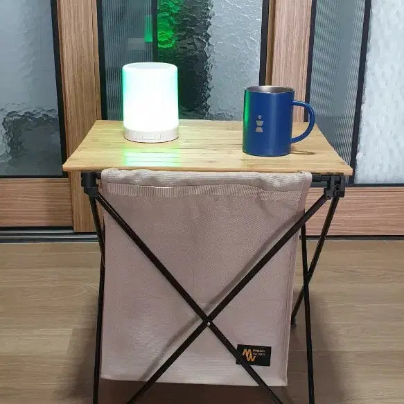 [BUNJANG] Minimal Works Wood Roll Basket Table / 미니멀웍스 우드롤 바스켓 테이블