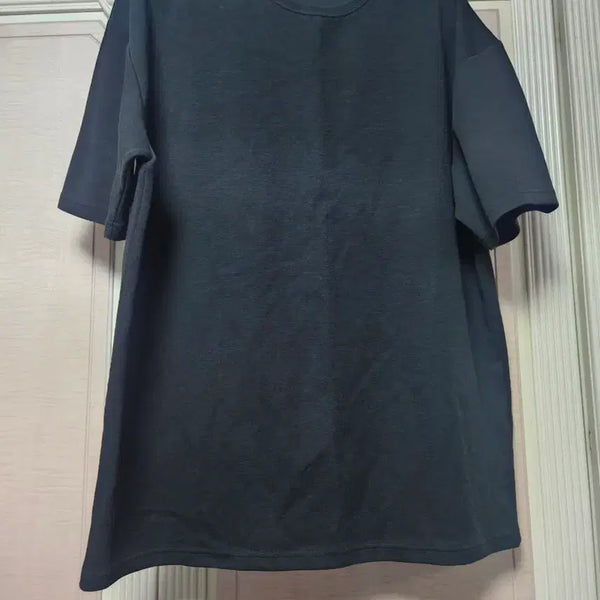[BUNJANG] Uping Plain Black T-shirt / 유핑 무지 반팔티 블랙