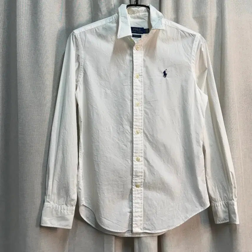 [BUNJANG] Polo Ralph Lauren Classic Fit Women's Shirt White / S 폴로 랄프로렌 클래식핏 여성 셔츠 화이트 남방