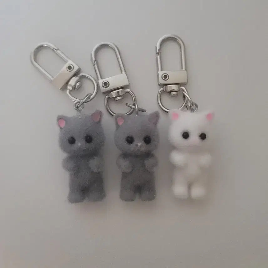 [BUNJANG] Baby Cat Keyring Set / 아기 고양이 키링 3종
