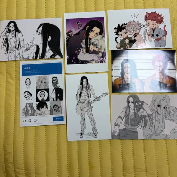 [BUNJANG] Hunter x Hunter Illumi Printing Box Bundle Set / 헌터헌터 이르미 프린팅 박스 일괄 히소카 클로로 키르아 아르카