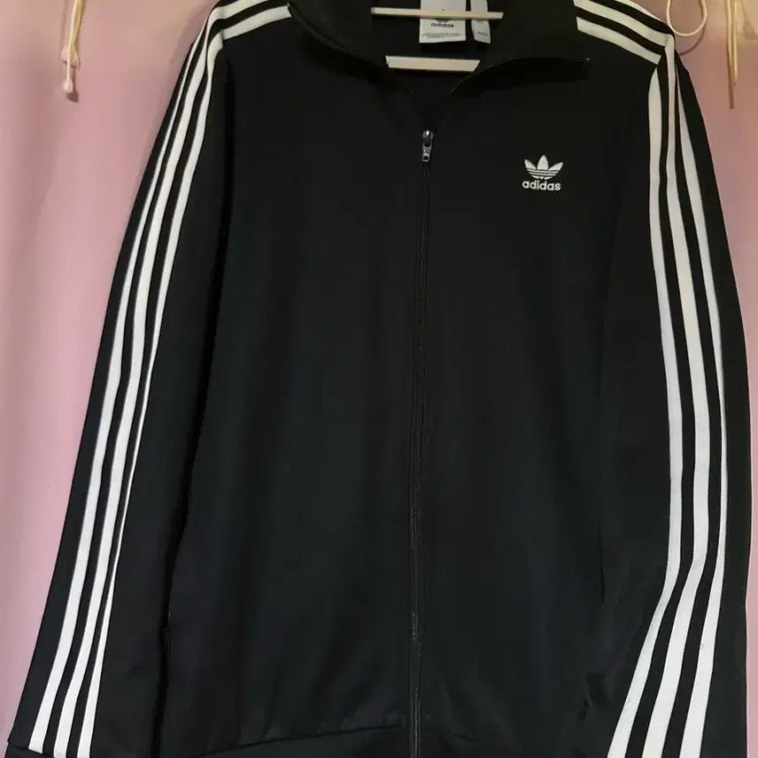 [BUNJANG] Adidas Beckenbauer Track Top Black Zip-Up Jacket / 아디다스져지 아디다스 베켄바우어 트랙탑 블랙 집업 아디져지 파이어버드