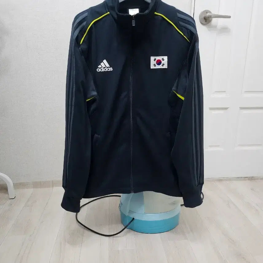 [BUNJANG] Adidas Korea Baeklogot Track Top Jersey / (100)L 우주매물 아디다스 태극기 코리아 백로고 트랙탑져지