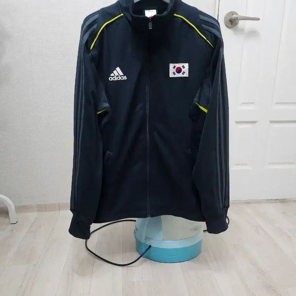 [BUNJANG] Adidas Korea Baeklogot Track Top Jersey / (100)L 우주매물 아디다스 태극기 코리아 백로고 트랙탑져지