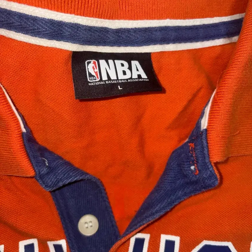 [BUNJANG] NBA Kara Half-Sleeve T-Shirt Vintage / NBA 카라 반팔티 빈티지