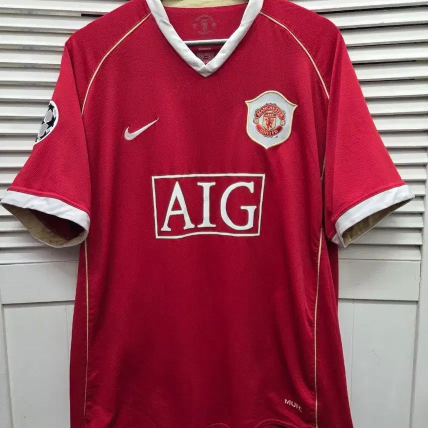 [BUNJANG] Manchester United 06-07 Cristiano Ronaldo Nike Champions League Jersey XL / 맨유 06-07 호날두 나이키 챔스 유니폼