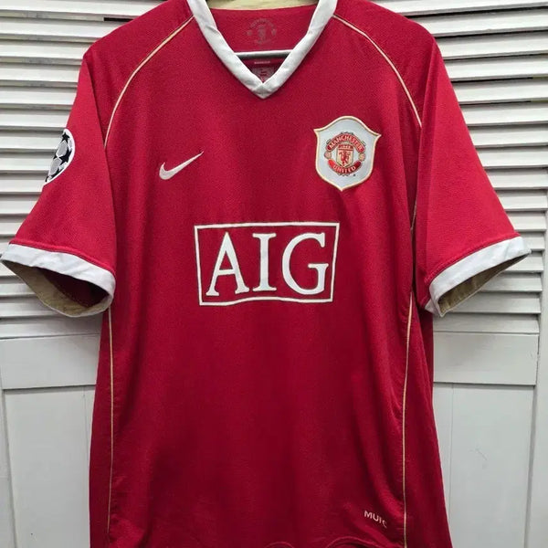 [BUNJANG] Manchester United 06-07 Cristiano Ronaldo Nike Champions League Jersey XL / 맨유 06-07 호날두 나이키 챔스 유니폼