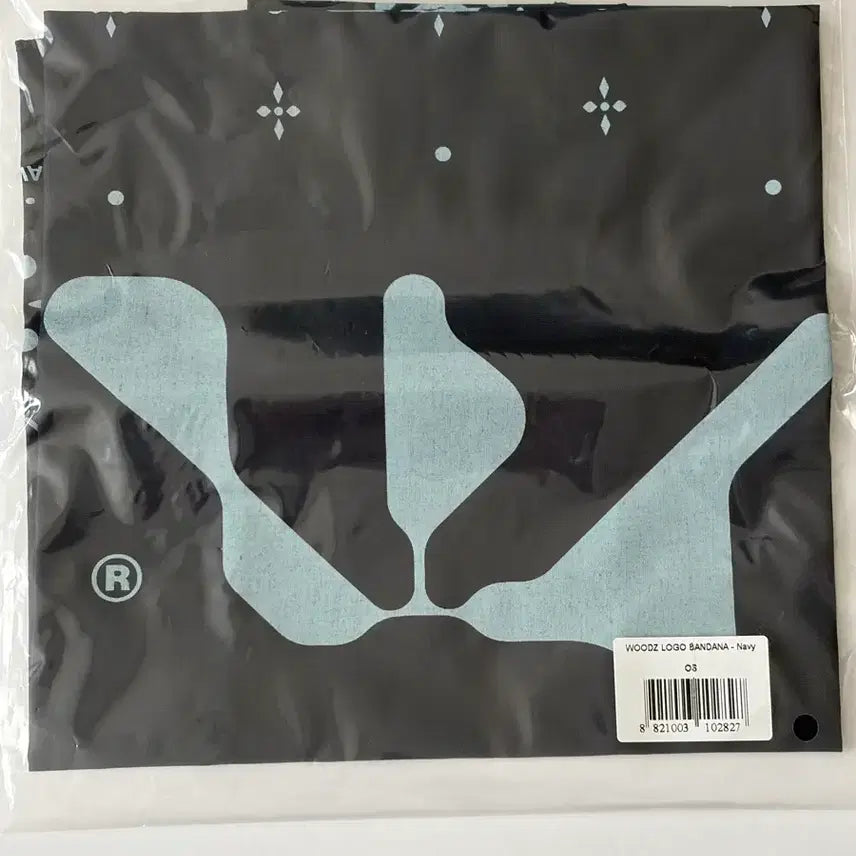 [BUNJANG] WOODZ Cho Seungyoun OHTORT Bandana (Navy, Beige) Bundle Set / [미개봉] 우즈 조승연 오오타트 반다나 일괄