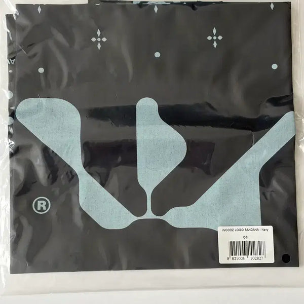 [BUNJANG] WOODZ Cho Seungyoun OHTORT Bandana (Navy, Beige) Bundle Set / [미개봉] 우즈 조승연 오오타트 반다나 일괄