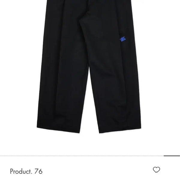[BUNJANG] Ader Error Product 76 Slacks Black M / 아더에러 product 76 슬랙스 블랙 M사이즈