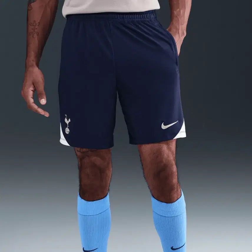 [BUNJANG] Nike Tottenham Hotspur Strike Dri-FIT Football Knit Shorts Binary Blue White / [새상품]나이키 토트넘 홋스퍼 스트라이크 드라이핏 풋볼 니트 쇼츠 바이너
