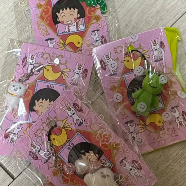 [BUNJANG] Lucky Clover, Frog, Cat Keychain Bundle Set / 다이어리키링 에어팟키링 일괄