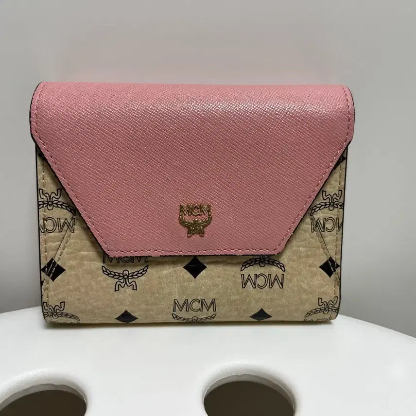 [BUNJANG] MCM Love Letter Visetos Bifold Wallet / mcm 러브레터 비세토스 반지갑