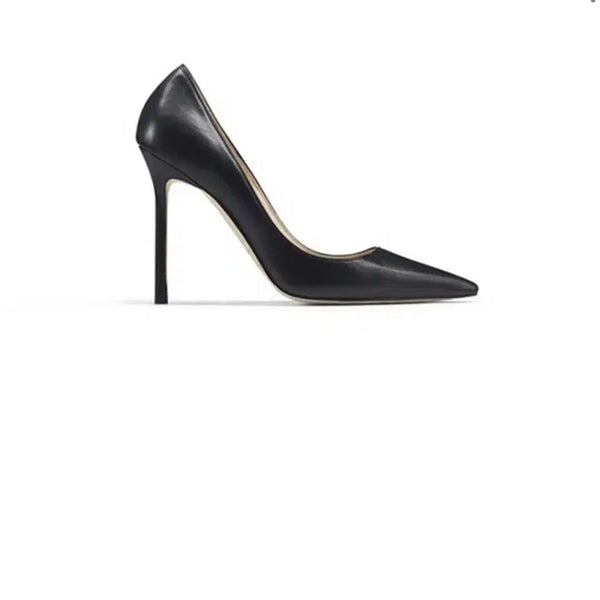 [BUNJANG] Six Half Lena Black Kid Skin Heels 230 / 식스앤어하프 구두 230