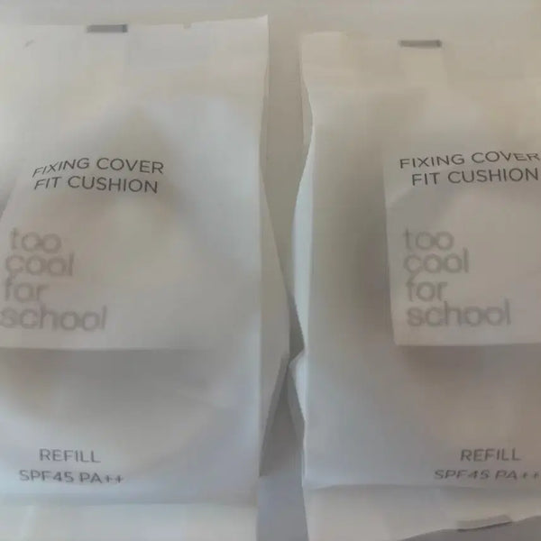 [BUNJANG] Toocoolforschool Fixing Cover Fit Cushion Refill SPF45 PA++ Shade 21 Warm Ivory / 투쿨포스쿨 픽싱커버 핏 쿠션 리필 SPF45 PA++ 21호 웜아이보리