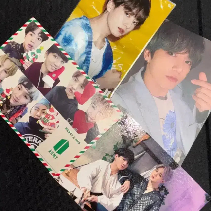 [BUNJANG] BTS Jungkook Japan FC Limited Postcard Special Benefit Jimin Hologram Photocard / 방탄 정국 일본  FC 팬클럽 한정 엽서 특전 지민 홀로그램 포카 갱신