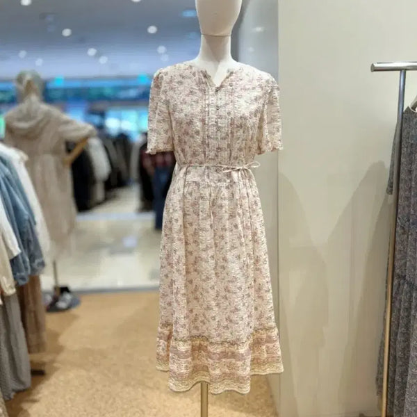 [BUNJANG] Thursday Island Multi Flower Short Sleeve Dress New With Tags / 써스데이아일랜드 멀티 플라워 반팔 원피스 택달린 새상품