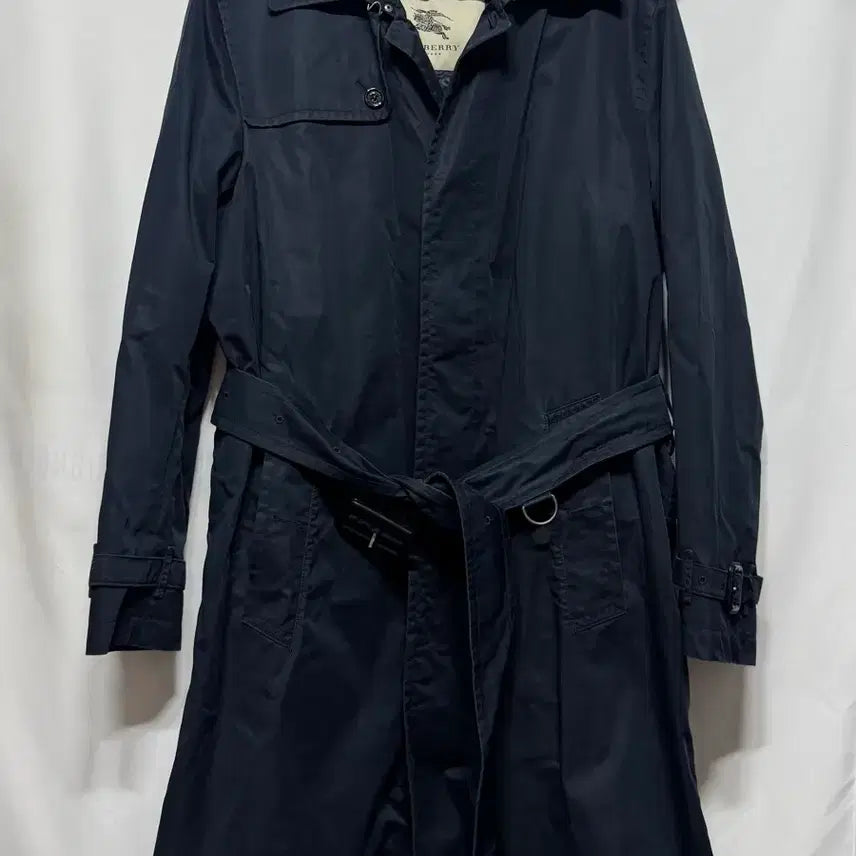 [BUNJANG] Burberry Trench Coat Navy / 52 버버리 트렌치코트 네이비
