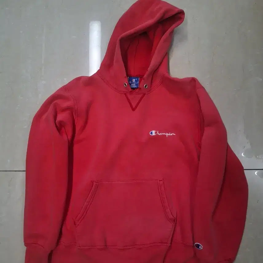 [BUNJANG] 80s Vintage Champion Faded Hoodie / 80s 빈티지 챔피온 페이딩 후드