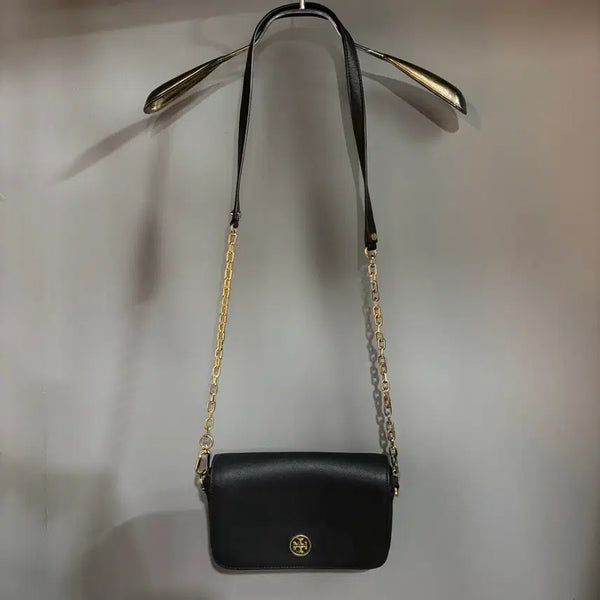 [BUNJANG] Tory Burch Black Chain Crossbody Bag / 토리버치 블랙 체인 크로스백 가방