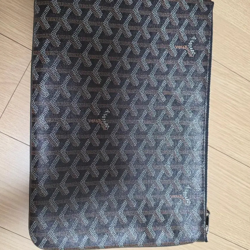 [BUNJANG] Goyard Black MM Clutch Bag / 고야드 클러치 백 블랙mm