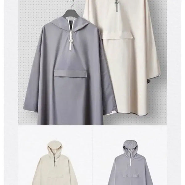 [BUNJANG] Starbucks x Hunter Poncho Grey / 스타벅스 판초 그레이(새제품)