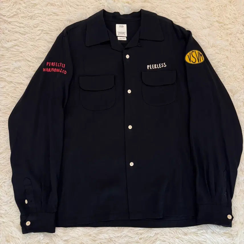 [BUNJANG] Visvim 24SS KEESEY G.S. Shirt Black Size 4 / 비즈빔 24SS 비즈빔 KEESEY G.S. 키세이 셔츠 (4)
