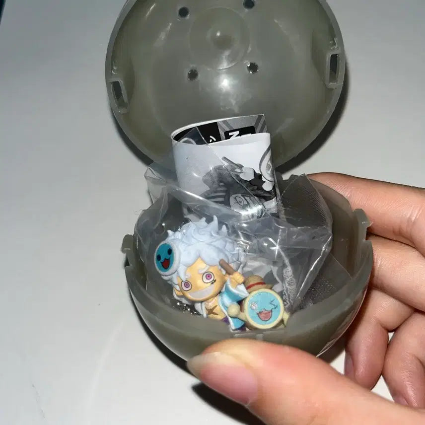 [BUNJANG] One Piece x Taiko no Tatsujin Nika Luffy Gacha Keyring (Sealed) / 원피스x태고의달인 기어 5 니카 루피 가챠 키링 미개봉