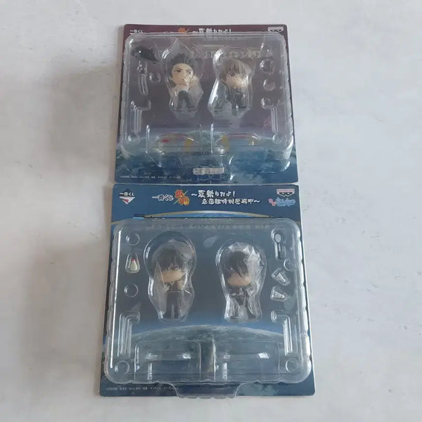[BUNJANG] Gintama Ichiban Kuji C & D Prize Chibi Kyun Chara Figures Kondo, Hijikata, Sougo / 은혼 제일복권 C상 D상 진선조 치비큥 곤도 히지카타 소고 피규어