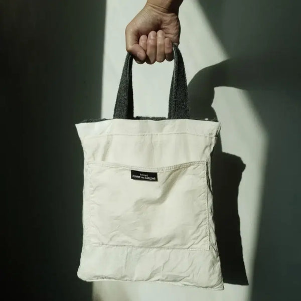 [BUNJANG] Comme Des Garcons Tricot Reversible Tote Bag / Comme Des Garcons Reversible tote bag