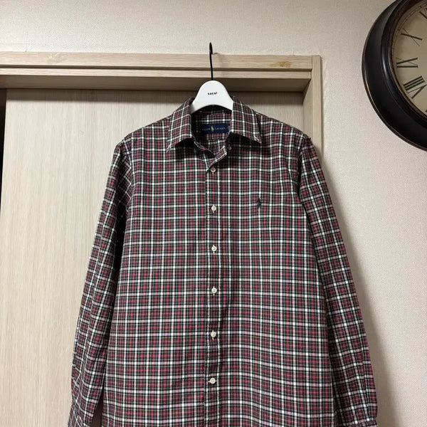 [BUNJANG] Polo Ralph Lauren Men's Checkered Shirt / 폴로 남성 체크 셔츠