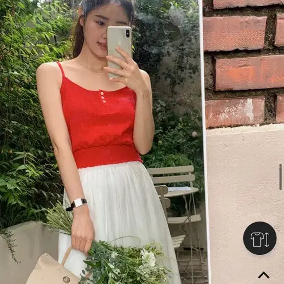 [BUNJANG] Sleeveless Blouse / (새상품) 나시 블라우스