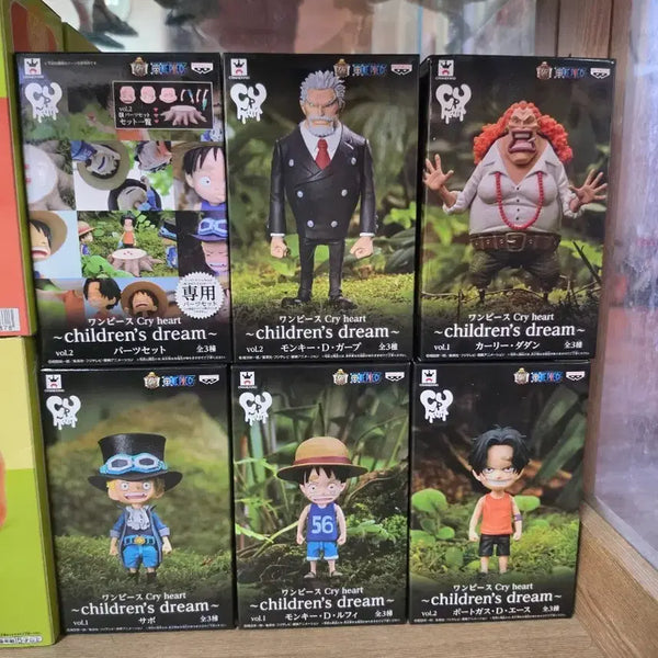 [BUNJANG] One Piece Cry Heart Children's Dream Figure Set / 원피스 크라이 하트 피규어 칠드런스 드림 일괄