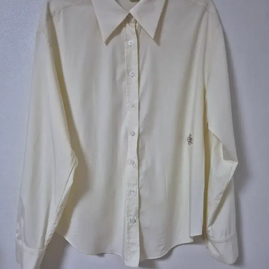 [BUNJANG] Citybreeze Wrinkle-Free Shirt Cream (Size S) / 시티브리즈 링클프리 셔츠 크림 (S 사이즈)