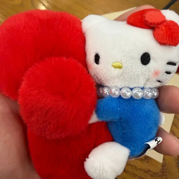 [BUNJANG] Hello Kitty Doll Ribbon Keychain / 헬로키티 인형 리본 키링