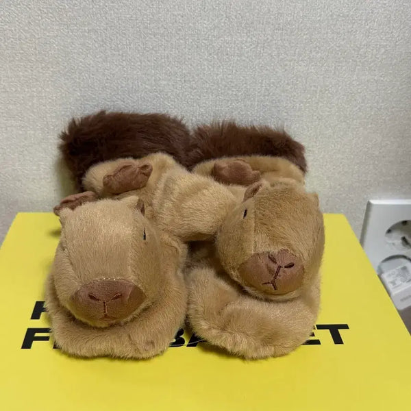 [BUNJANG] Capybara Plush Gloves / 카피바라 인형 장갑