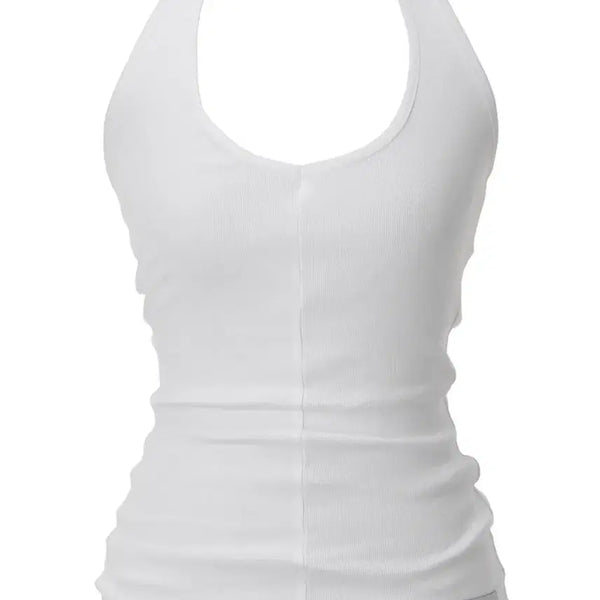 [BUNJANG] Inegi Tactile Halter Sleeveless Top / 이네기 Tactile Halter Sleeveless 홀터 슬리브 나시