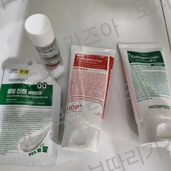 [BUNJANG] Medi-Peel Red Lacto Collagen Clear Foam Cleanser 2.0 120ml / 메디필 레드 락토 콜라겐 클리어 폼클렌저 2.0 120ml