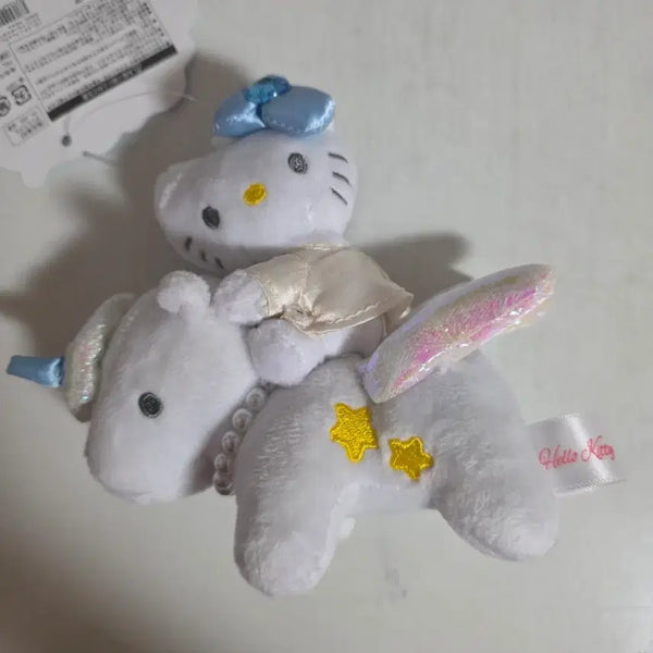 [BUNJANG] Sanrio Hello Kitty Unicorn Plush Keychain / 할인)산리오 헬로키티 유니콘 인형 키링