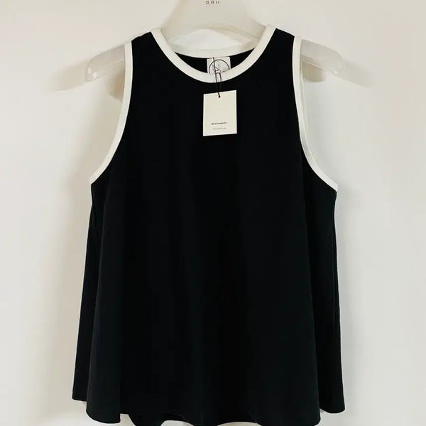 [BUNJANG] STUDIO simplement Flare Top Sleeveless T-shirt / STUDIO simplement, 플레어탑