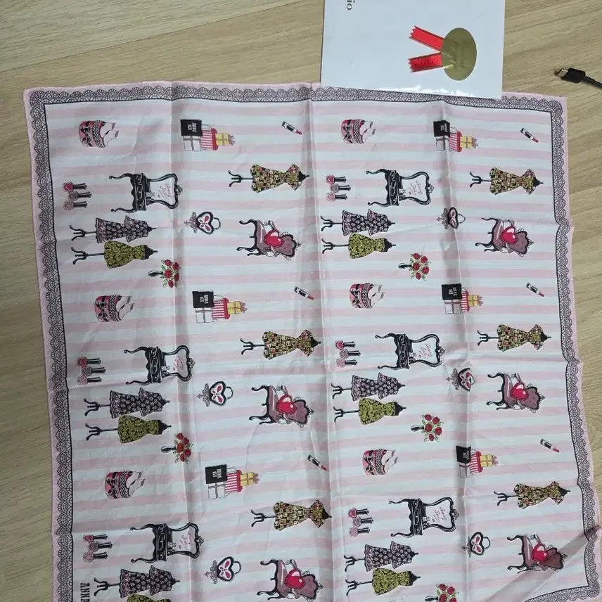 [BUNJANG] Anna Sui Japanese Handkerchief / 일본 안나수이 손수건