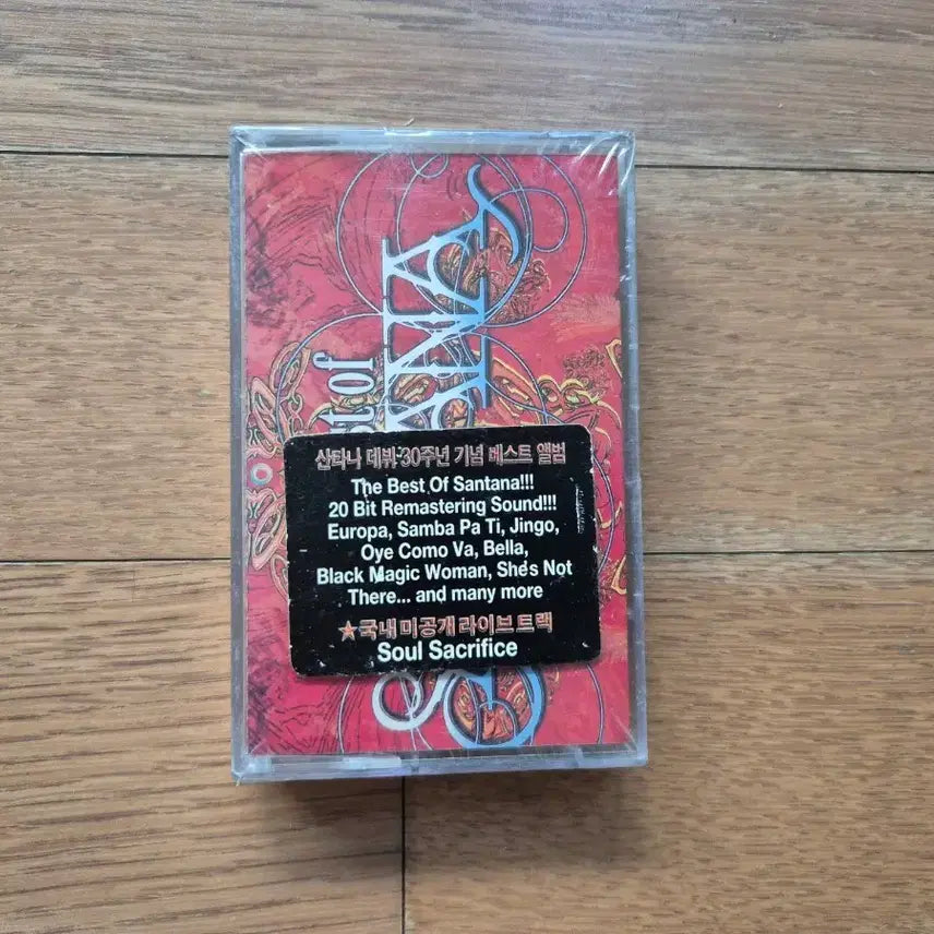 [BUNJANG] Santana 30th Anniversary Best Album Cassette Tape (Sealed) / (미개봉 카세트)산타나 30주년 기념 베스트 앨범 카세트 테이프