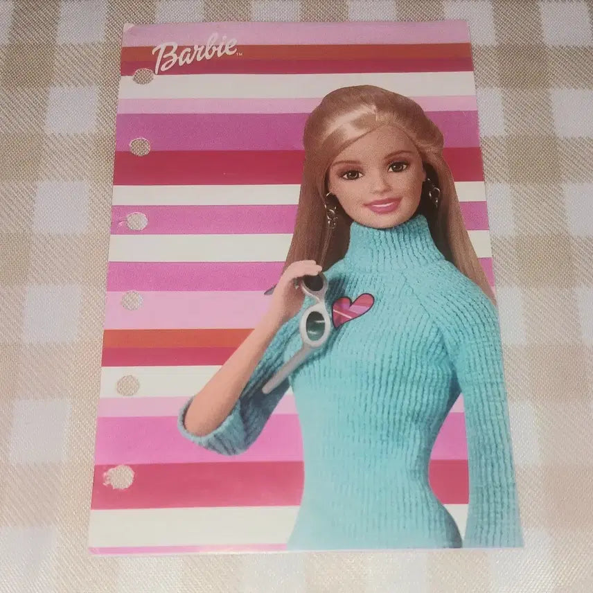 [BUNJANG] Barbie Y2K Style 6-Hole Diary Inserts / 바비 Barbie 인형 6공 육공 다이어리 속지 내지 y2k 고전문구