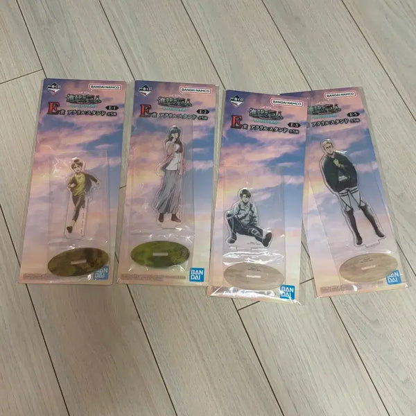 [BUNJANG] Attack on Titan Ichiban Kuji Acrylic Stand Bundle Set / 진격의거인 이치방쿠지 아크릴 스탠드 일괄