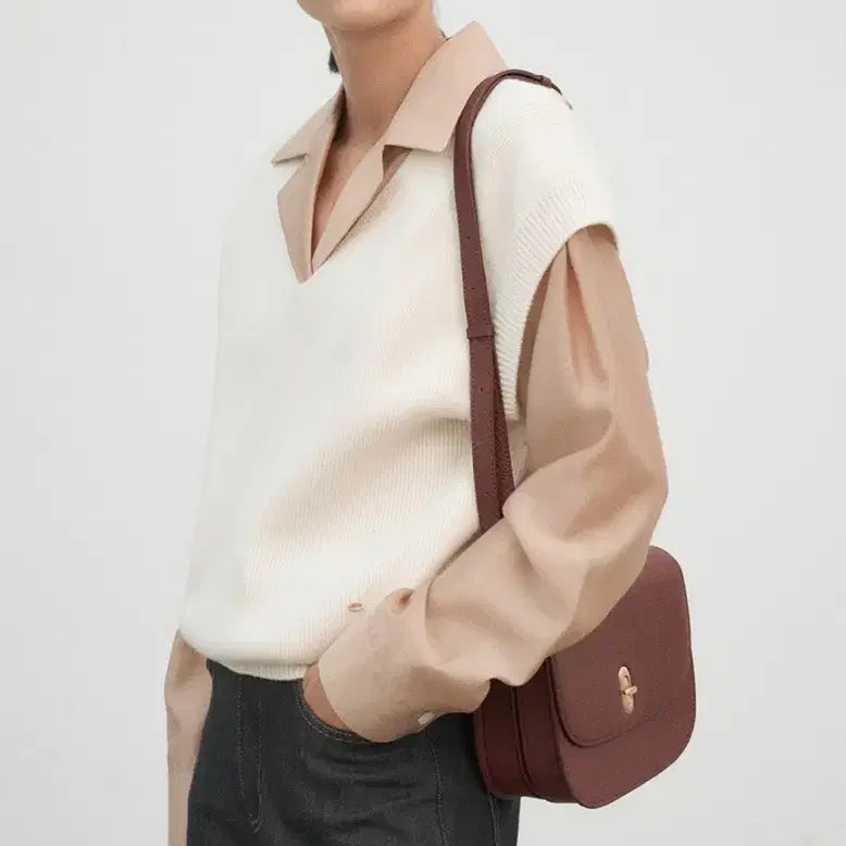[BUNJANG] Umer Verdi Merino Vest Ivory / umer 유메르 베르디 메리노 베스트 아이보리