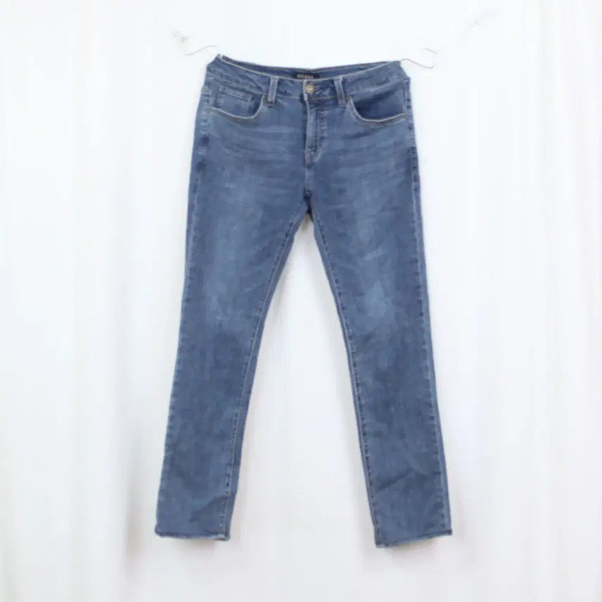 [BUNJANG] GUESS Men's Premium Comfort Span Dark Wash Denim Jeans Pants (Size 30) / [정품] 게스 남성 진청 데님 청바지 팬츠 (30) 상상샵