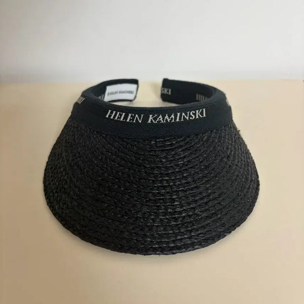 [BUNJANG] HELEN KAMINSKI Bianca 10 Visor Charcoal Black / 헬렌카민스키 비앙카 10 바이저 차콜 블랙