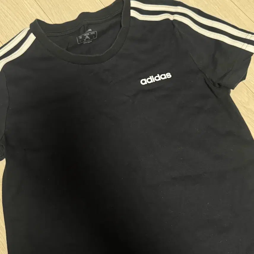 [BUNJANG] Adidas Basic Logo T-Shirt Black / 아디다스 반팔티 블랙